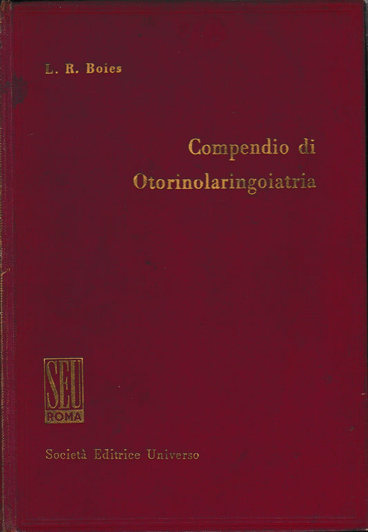 Compendio di Otorinolaringoiatria - copertina