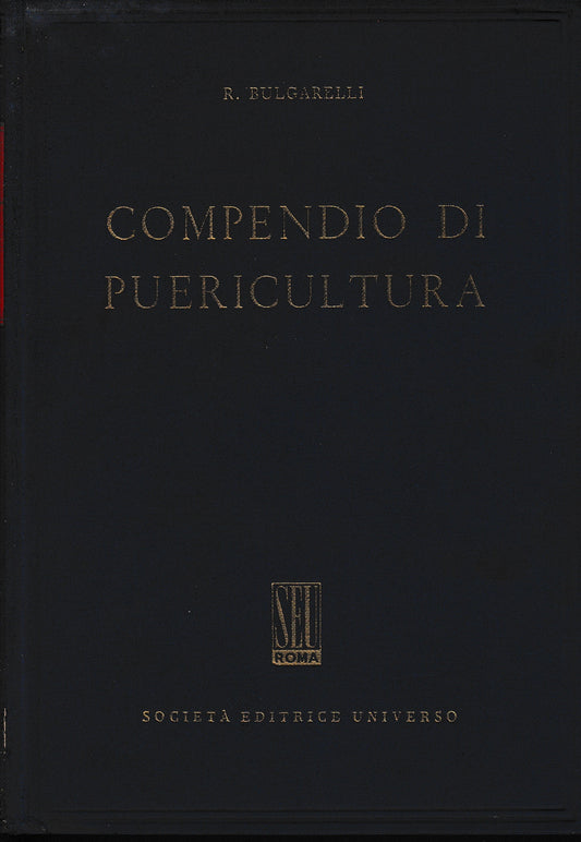 Compendio di Puericultura - copertina