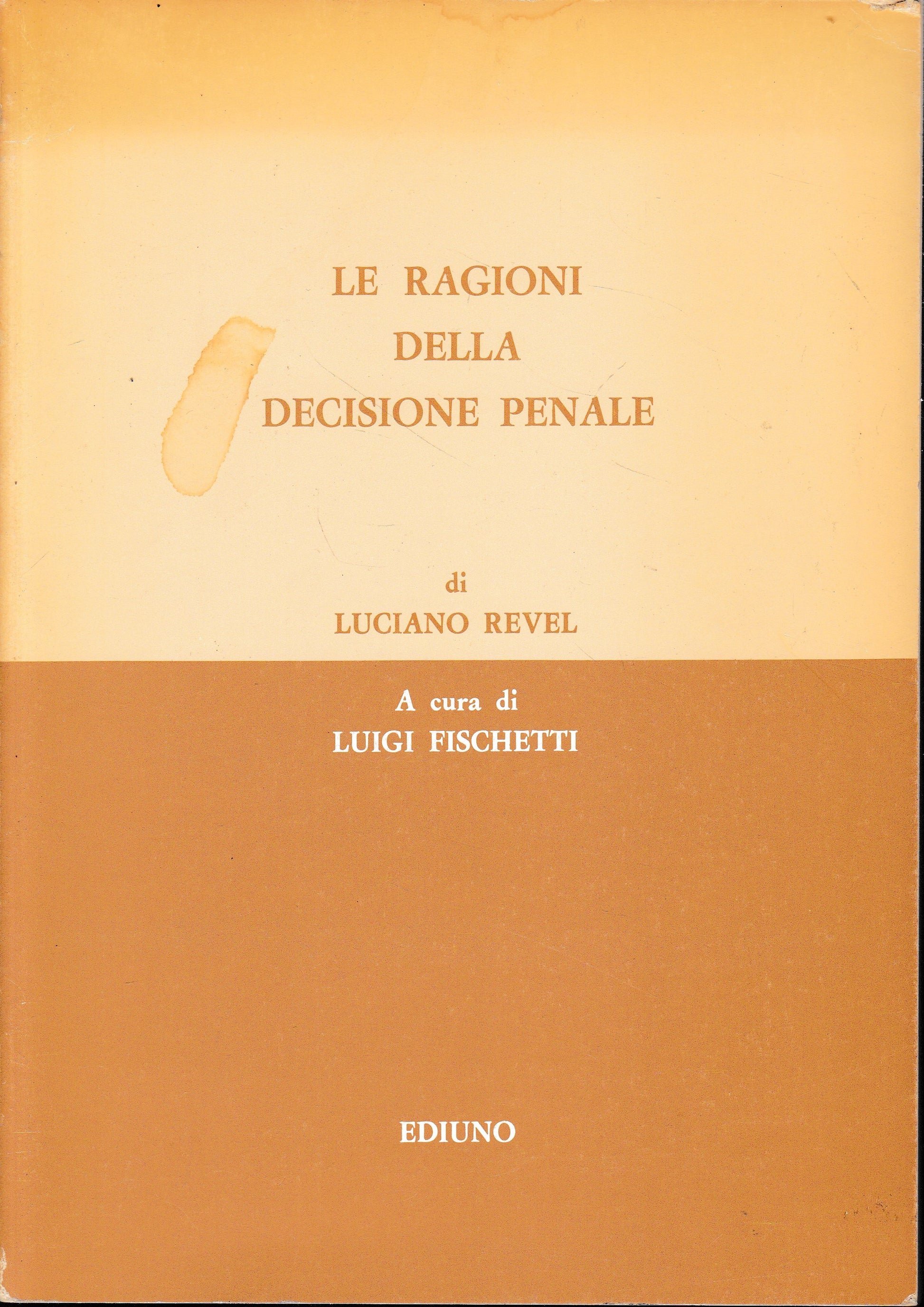 Le ragioni della decisione penale - copertina