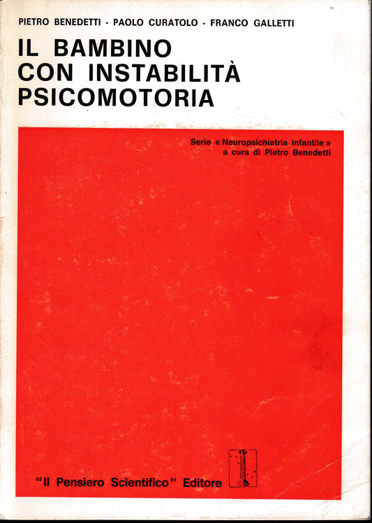 Il bambino con instabilità psicomotoria - copertina
