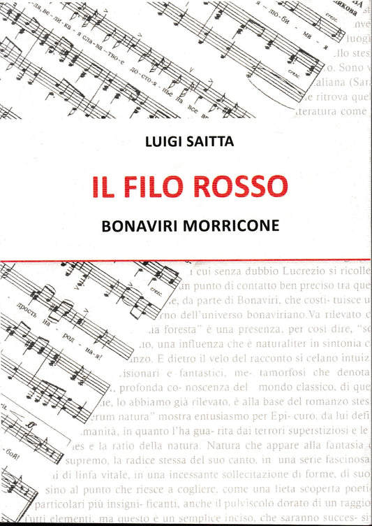 Il filo rosso. Bonaviri Morricone - copertina