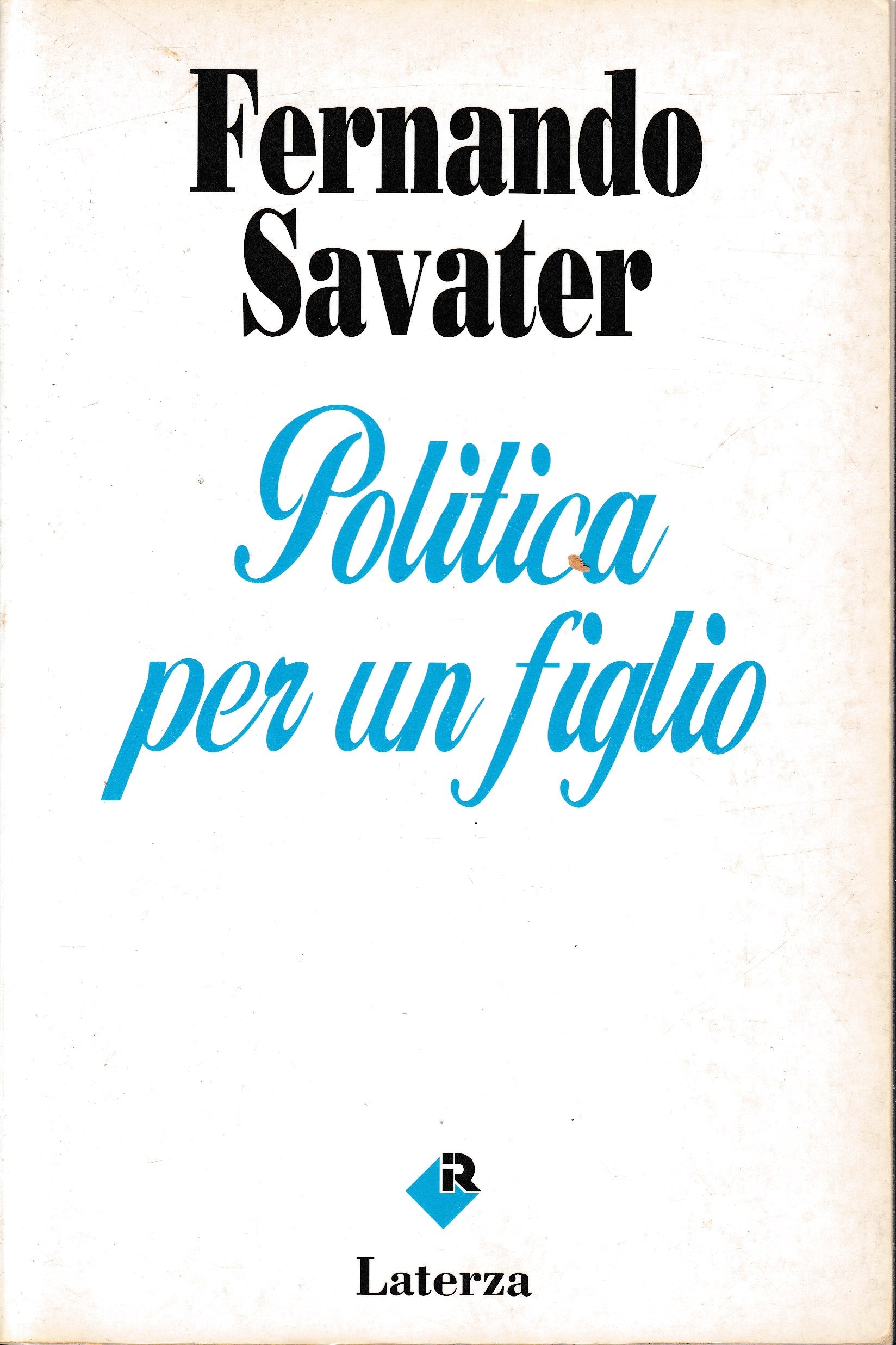 Politica per un figlio - copertina