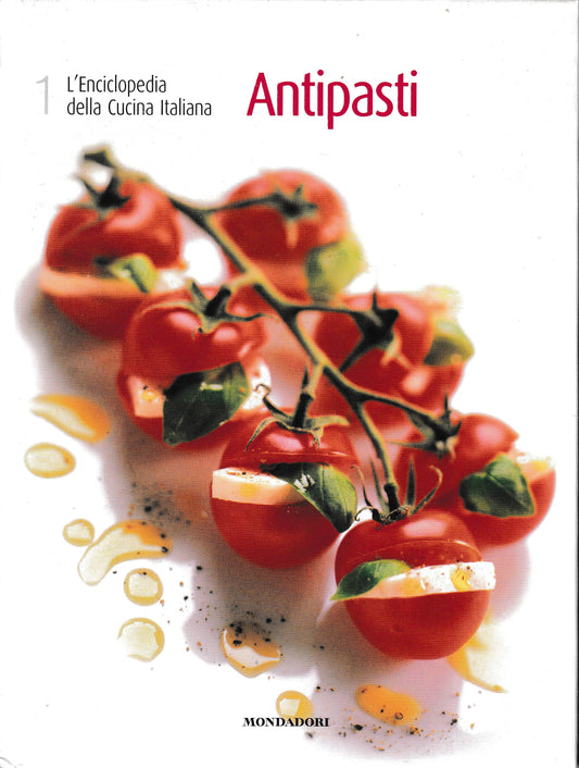 Enciclopedia della Cucina Italiana, vol. primo: Antipasti - copertina