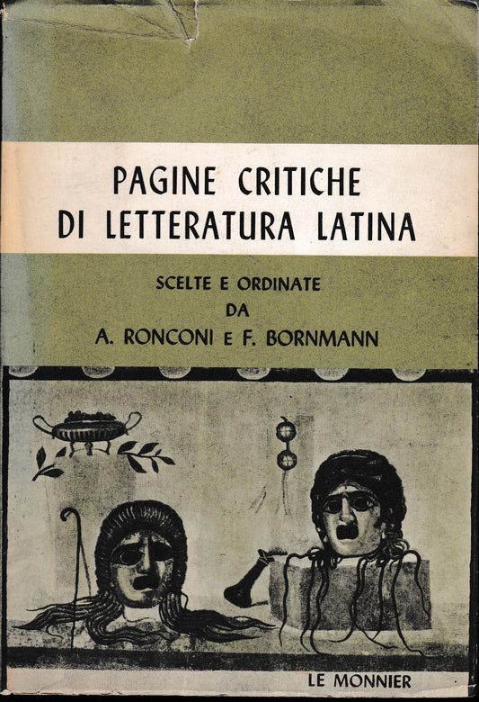 Pagine critiche di Letteratura Latina - copertina
