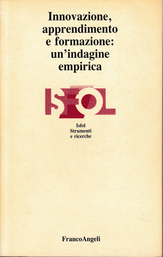 Innovazione, apprendimento e formazione: un'indagine empirica - copertina