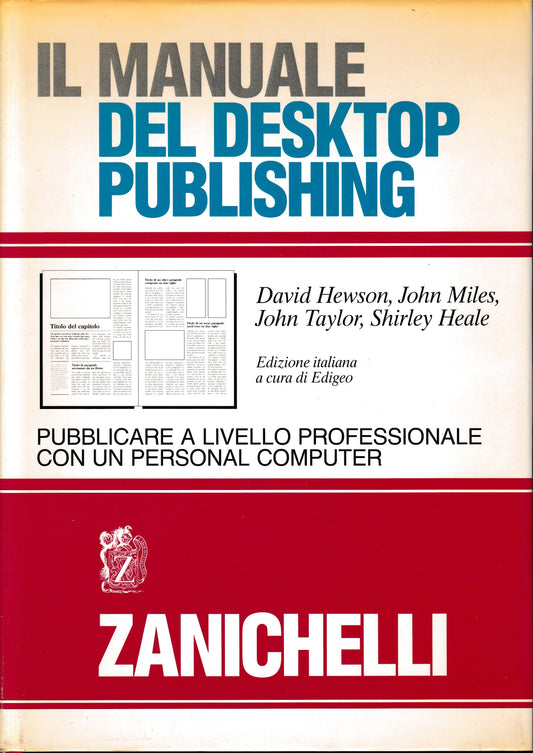 Il manuale del desktop publishing - copertina