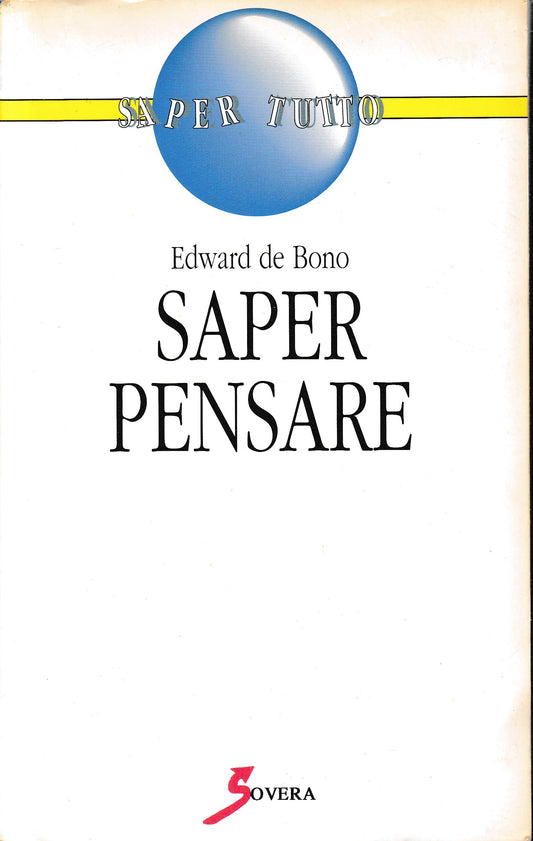 Saper pensare - copertina