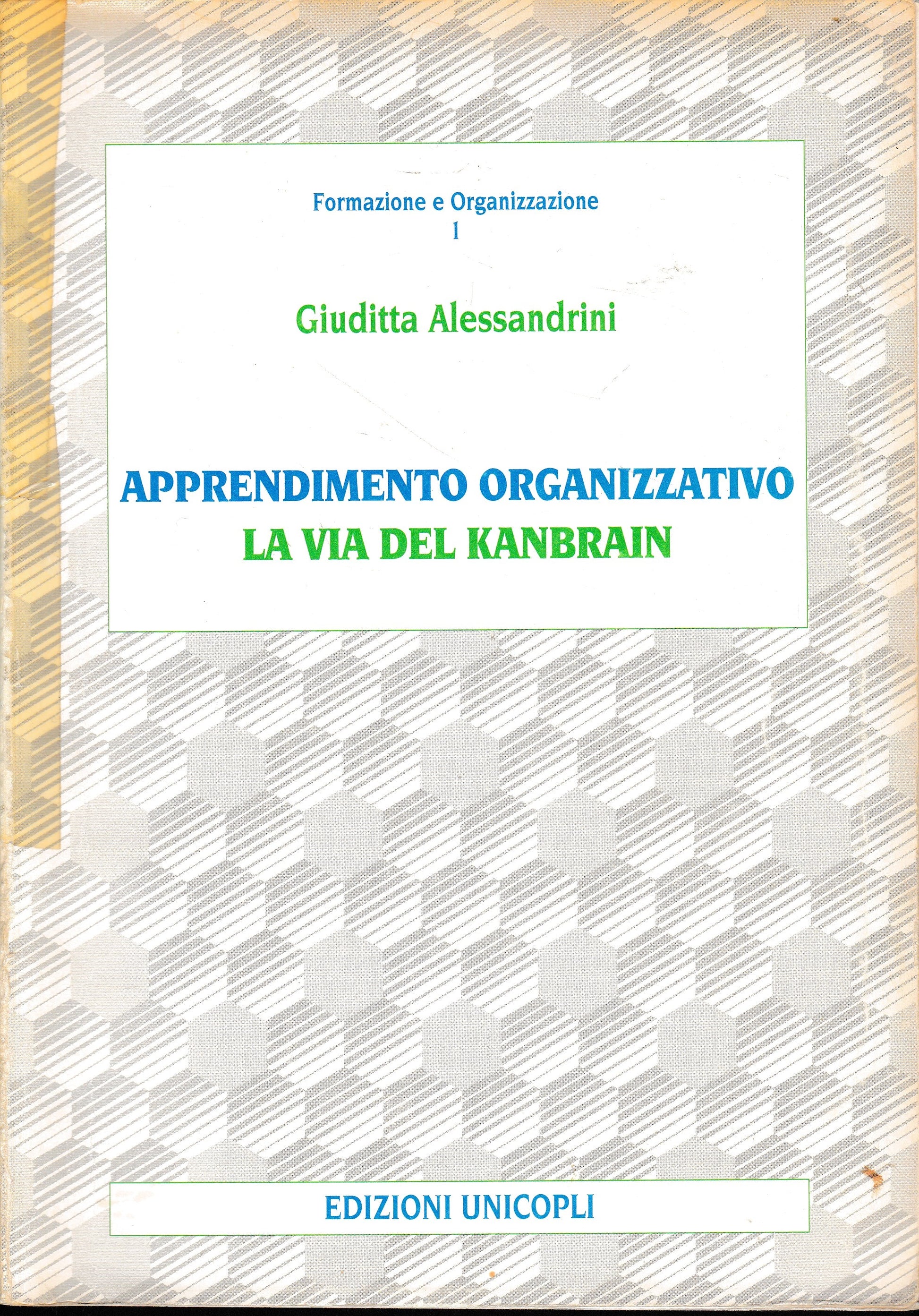 Apprendimento organizzativo. La via del Kanbrain - copertina