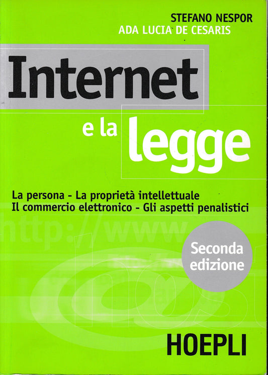 Internet e la legge - copertina