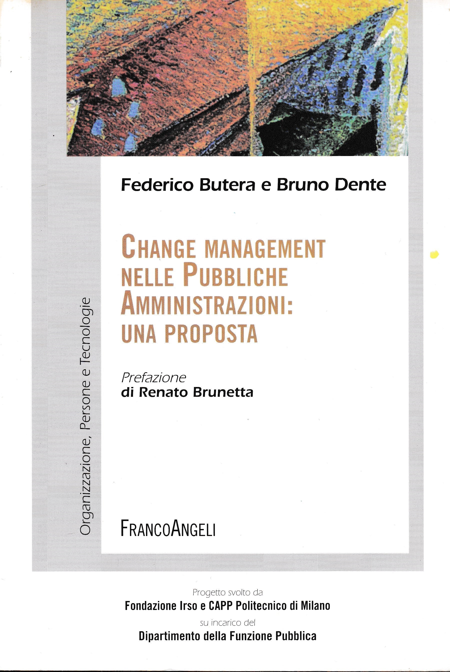 Change Management nelle Pubbliche Amministrazioni: una proposta - copertina