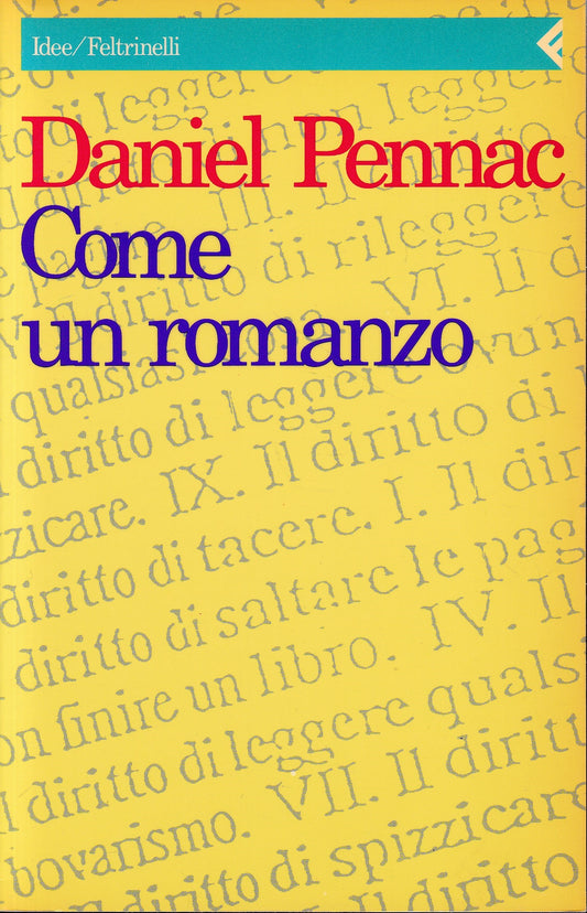 Come un romanzo - copertina