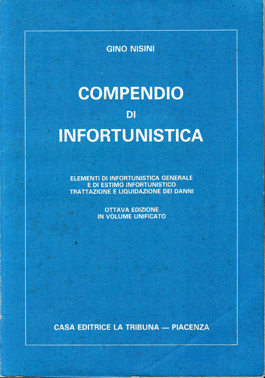 Compendio di infortunistica - copertina