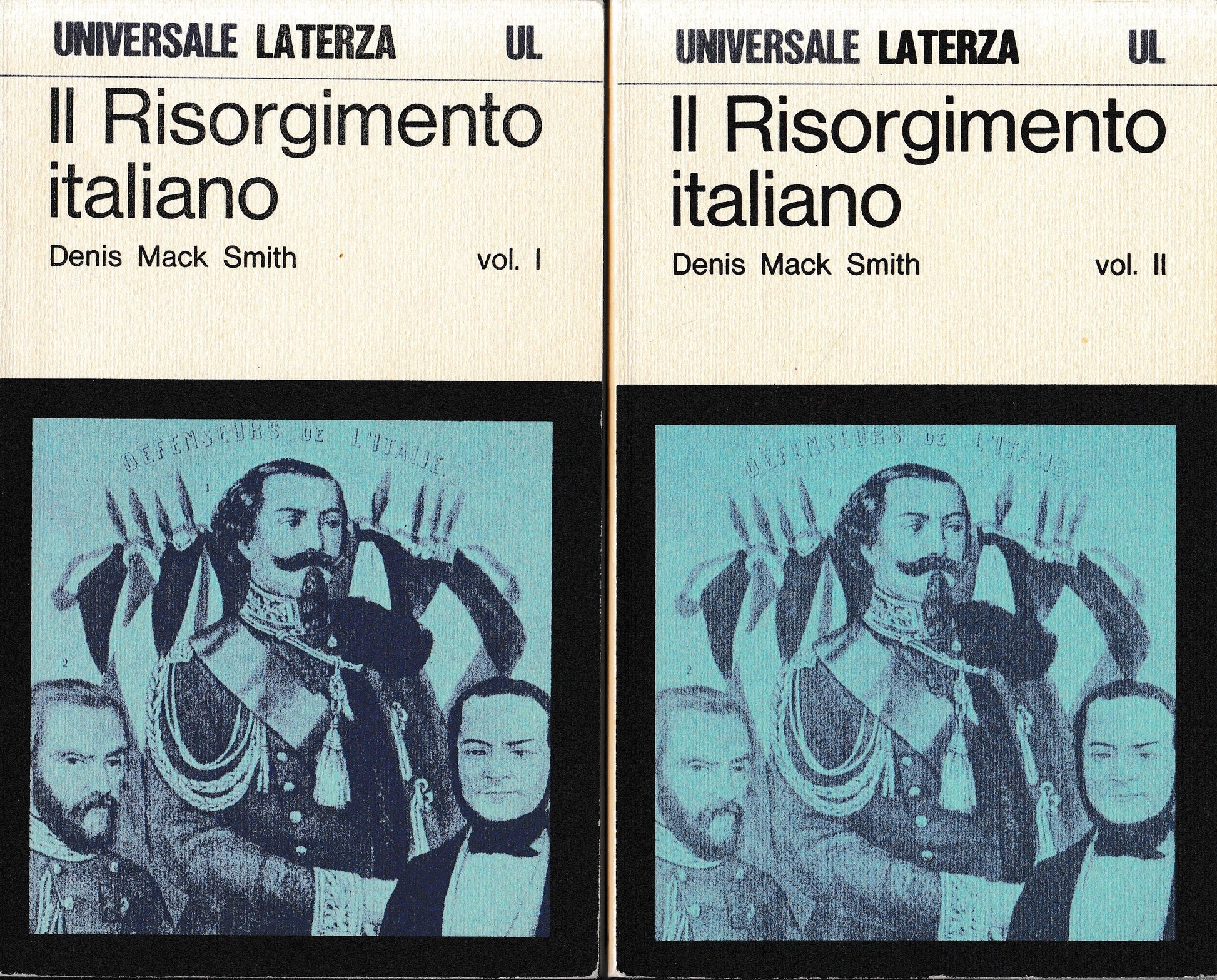 Il Risorgimento italiano. Storia e testi. Due volumi - copertina