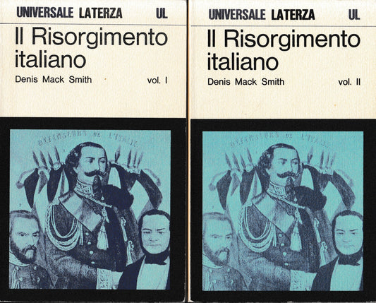 Il Risorgimento italiano. Storia e testi. Due volumi - copertina