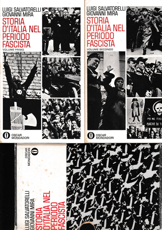 Storia d'Italia nel periodo fascista. Due volumi indivisibili - copertina