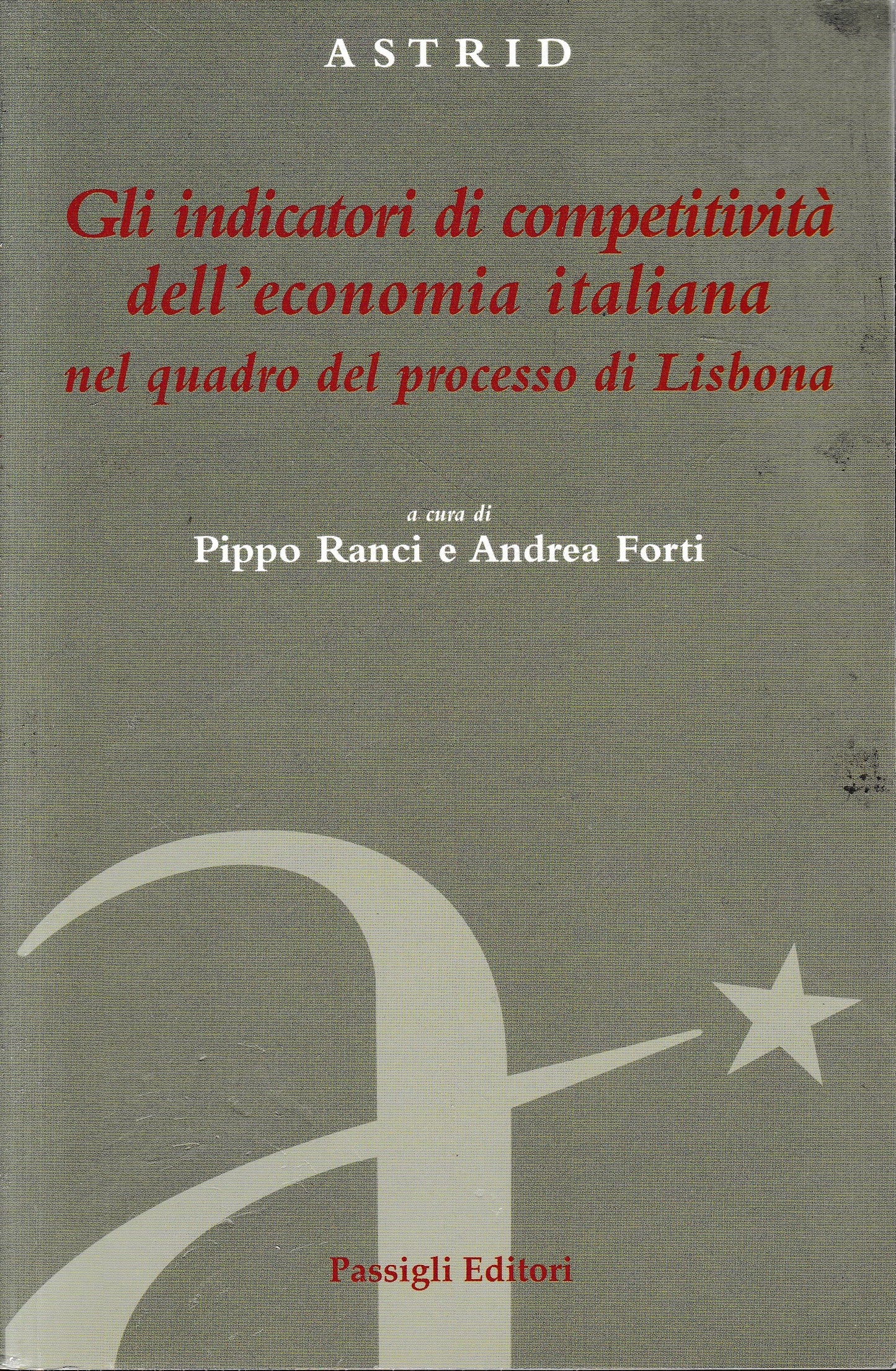 Gli indicatori di competività dell'economia italiana nel quadro del processo di Lisbona - copertina
