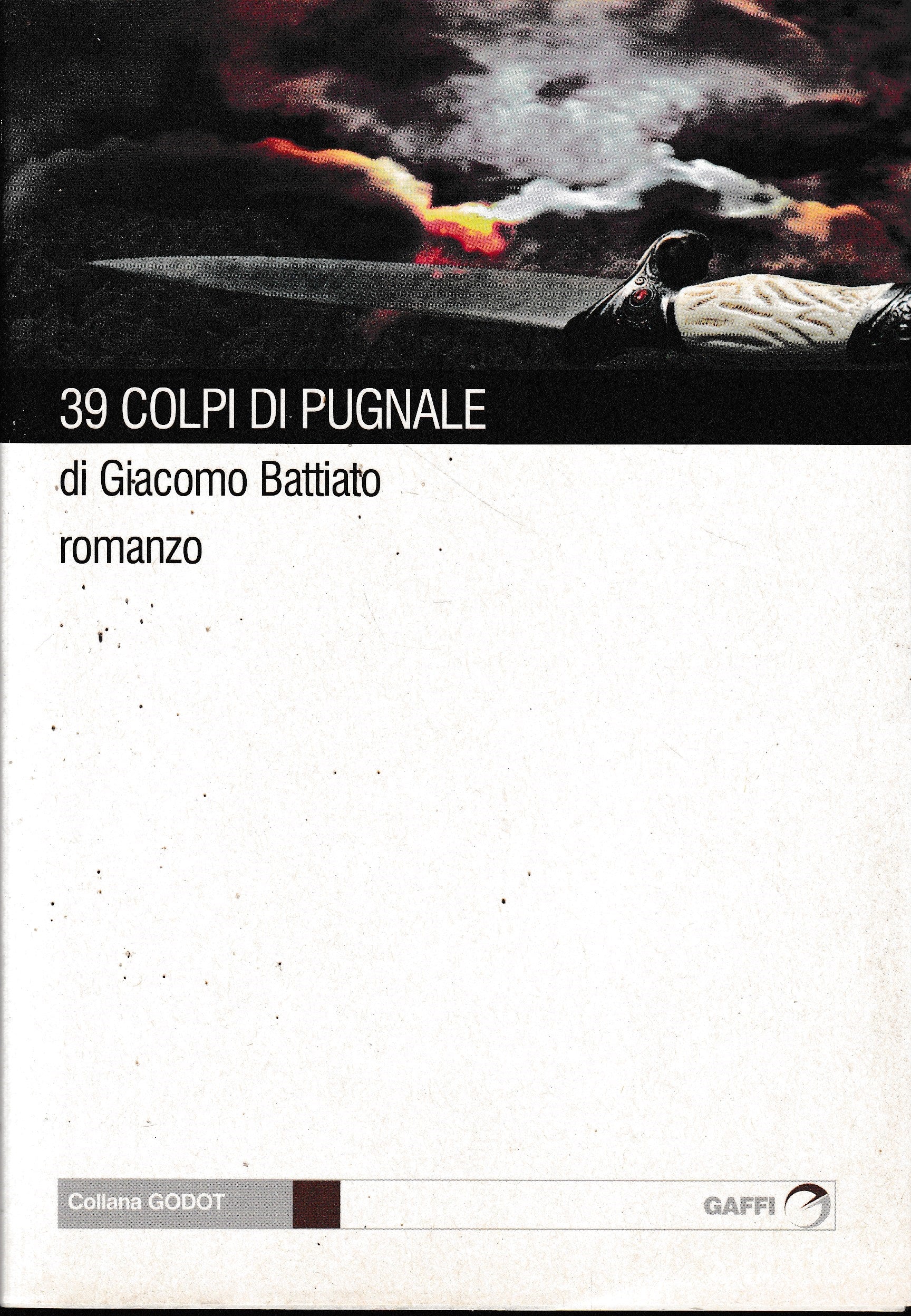 39 colpi di pugnale - copertina