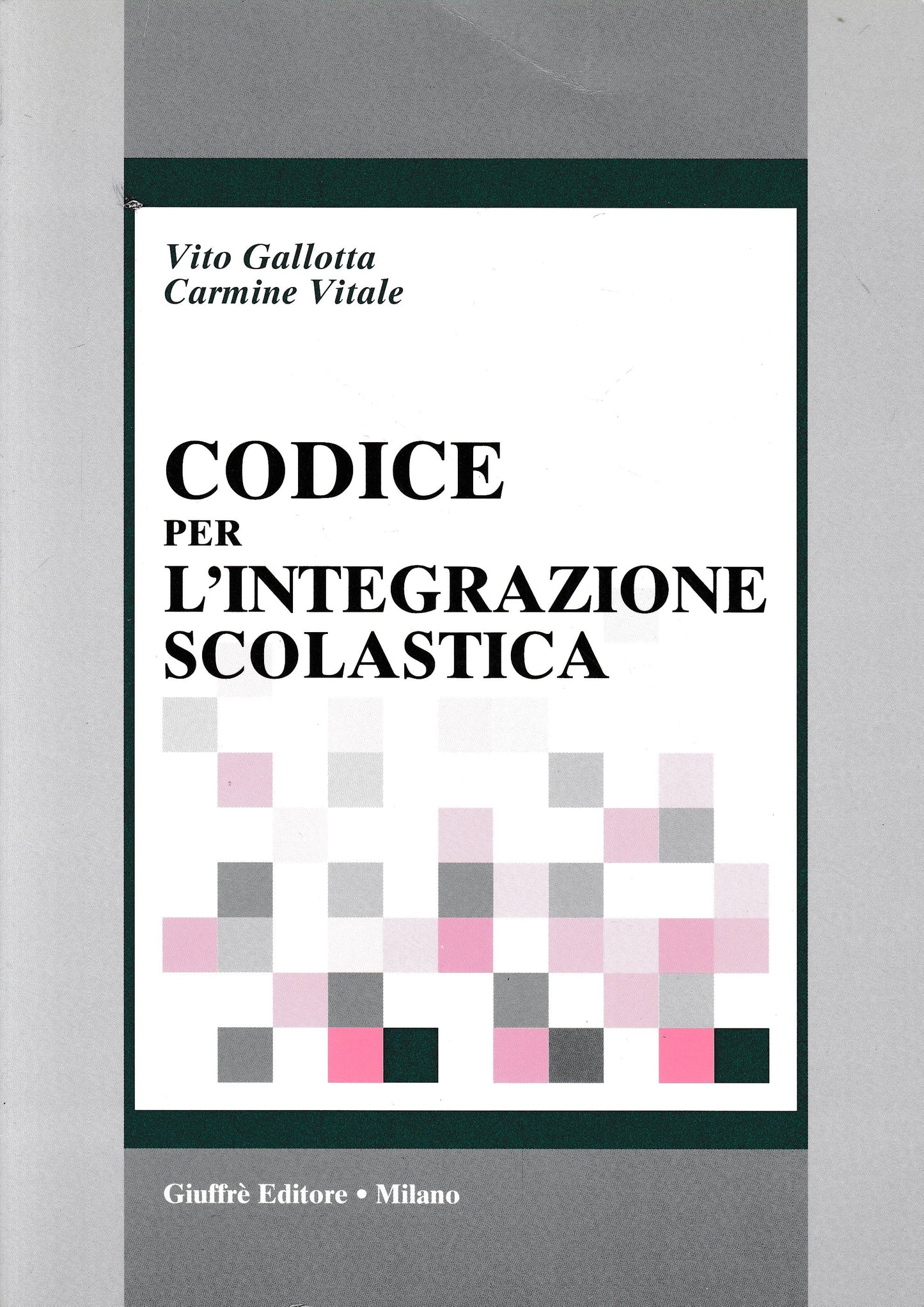 Codice per l'integrazione scolastica - copertina