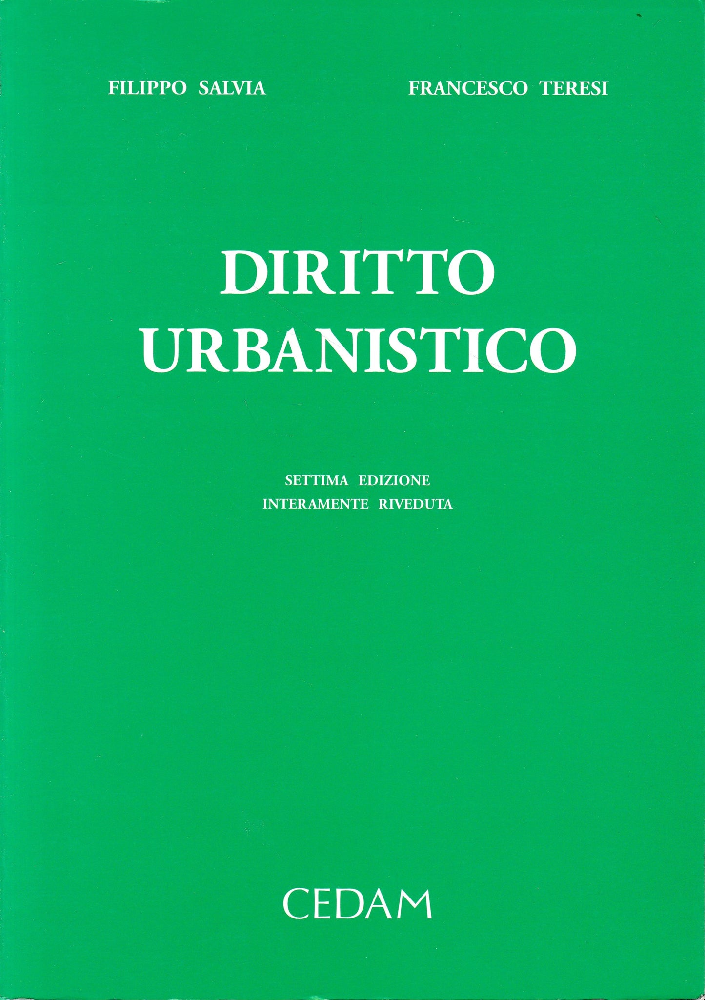 Diritto urbanistico - copertina