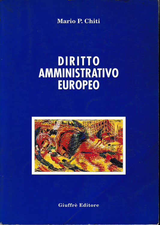 Diritto amministrativo europeo - copertina