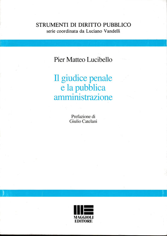 Il giudice penale e la pubblica amministrazione - copertina