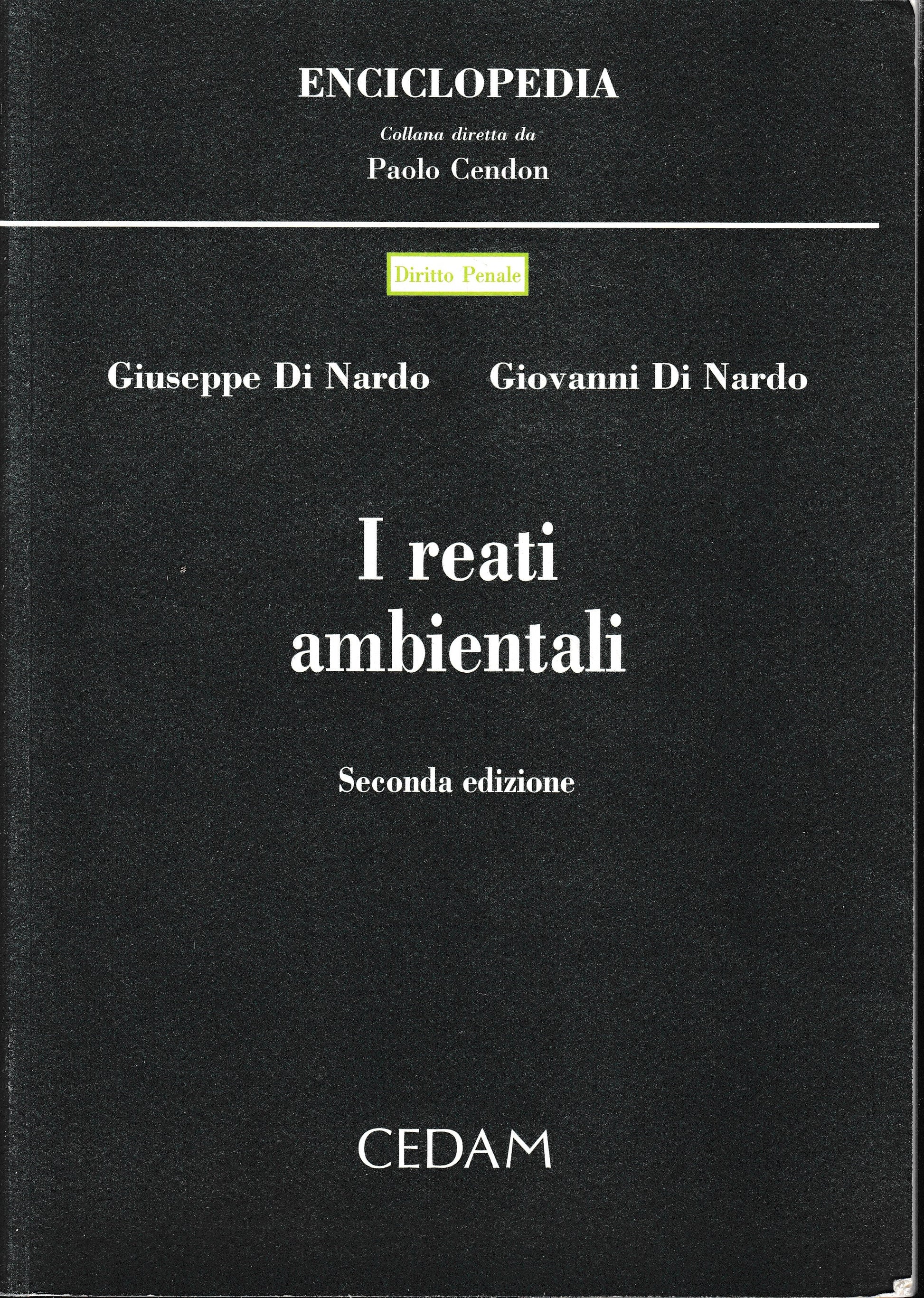 I reati ambientali - copertina