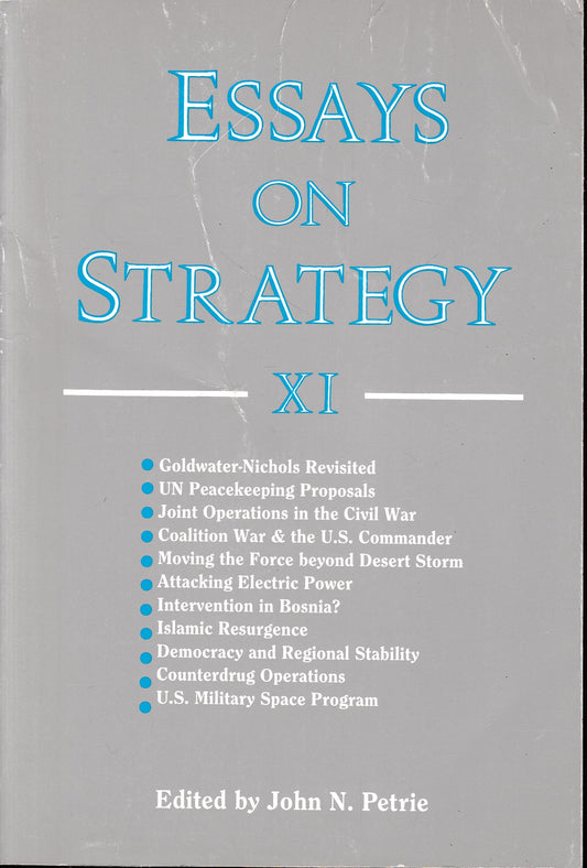 Essays on Strategy XI - copertina