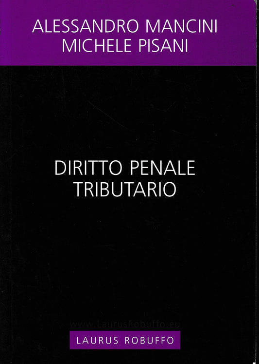 Diritto penale tributario - copertina