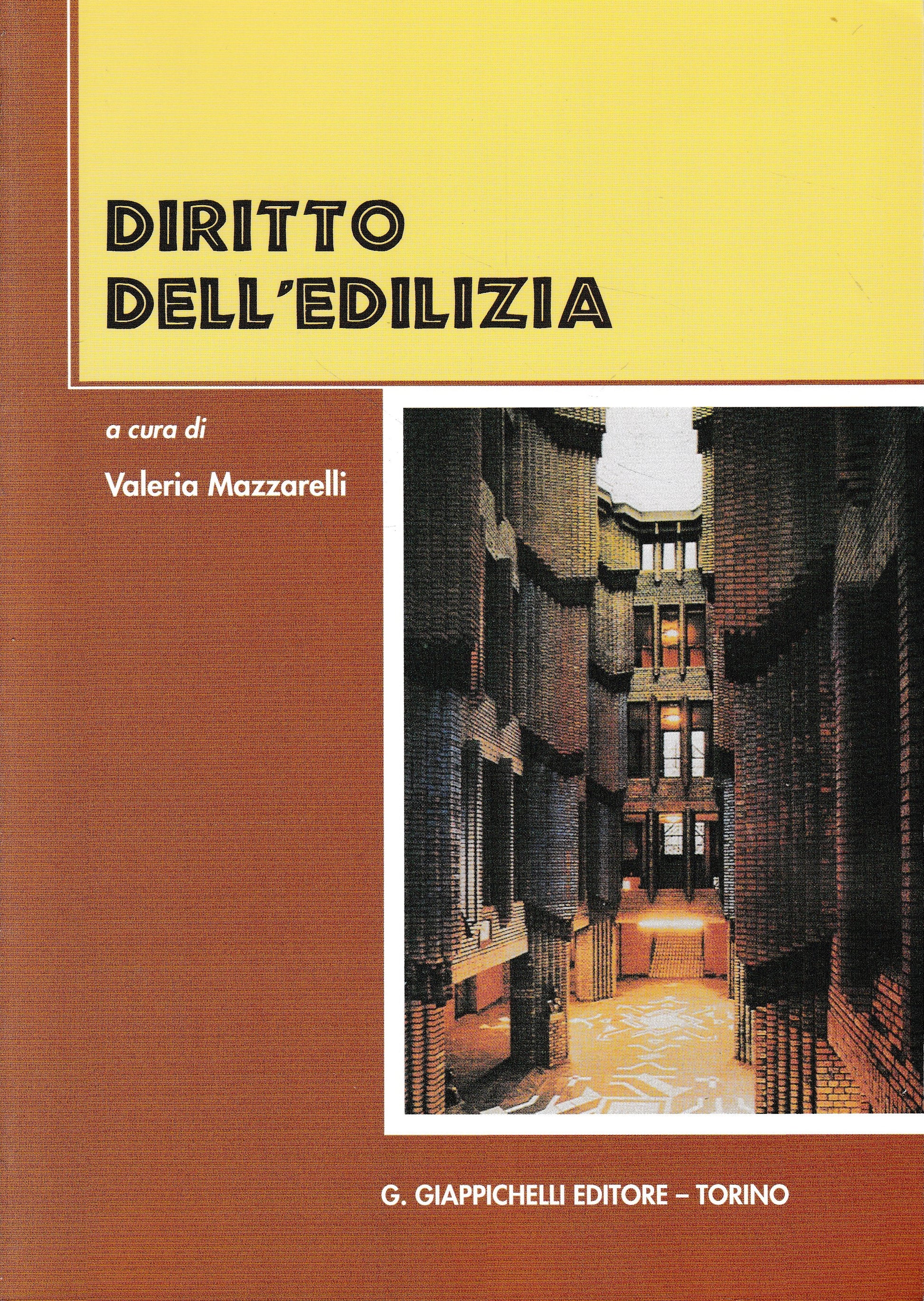 Diritto dell'edilizia - copertina