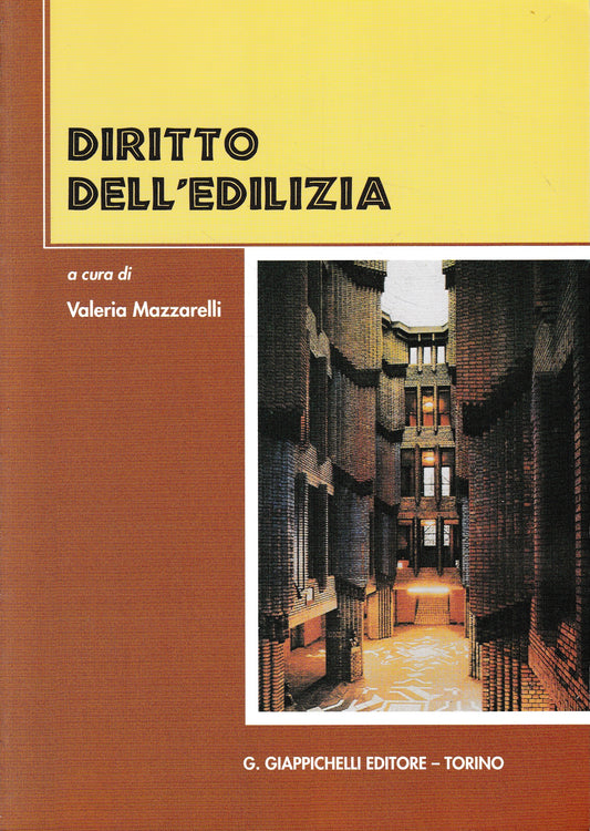 Diritto dell'edilizia - copertina