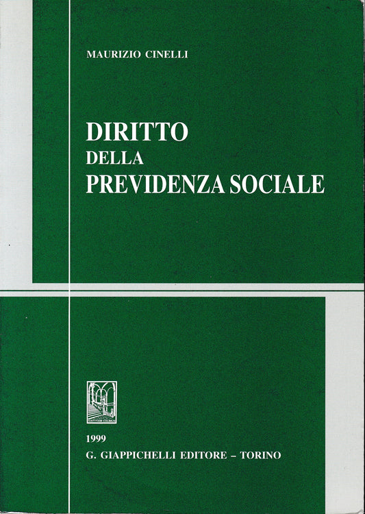 Diritto della previdenza sociale - copertina