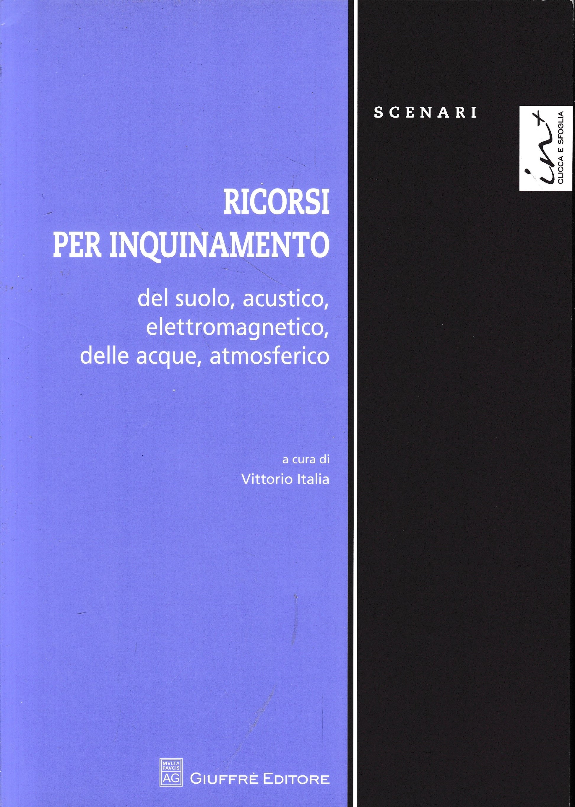 Ricorsi per inquinamento del suolo, acustico, elettromagnetico, delle acque, atmosferico - copertina