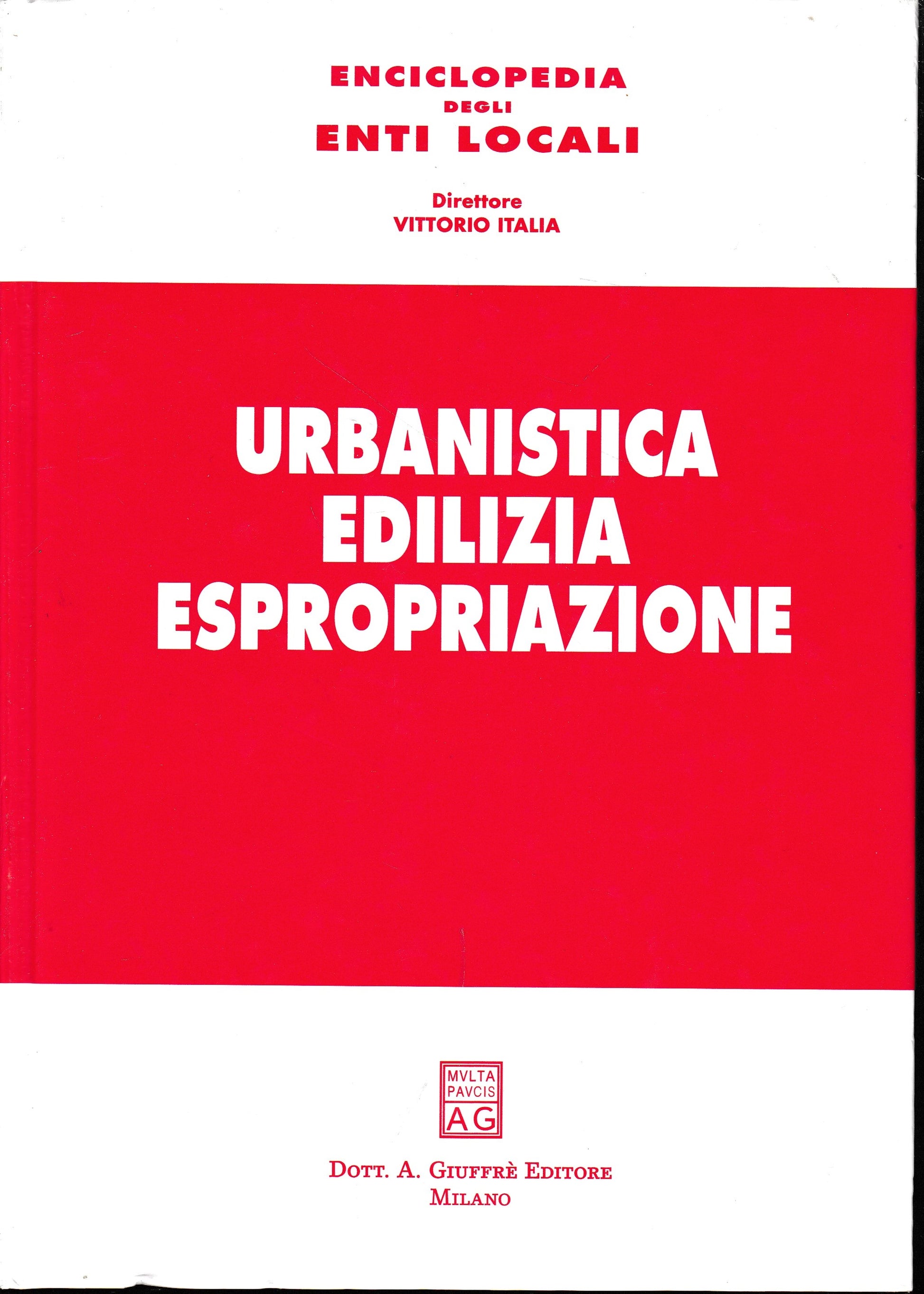 Urbanistica edilizia espropriazione - copertina