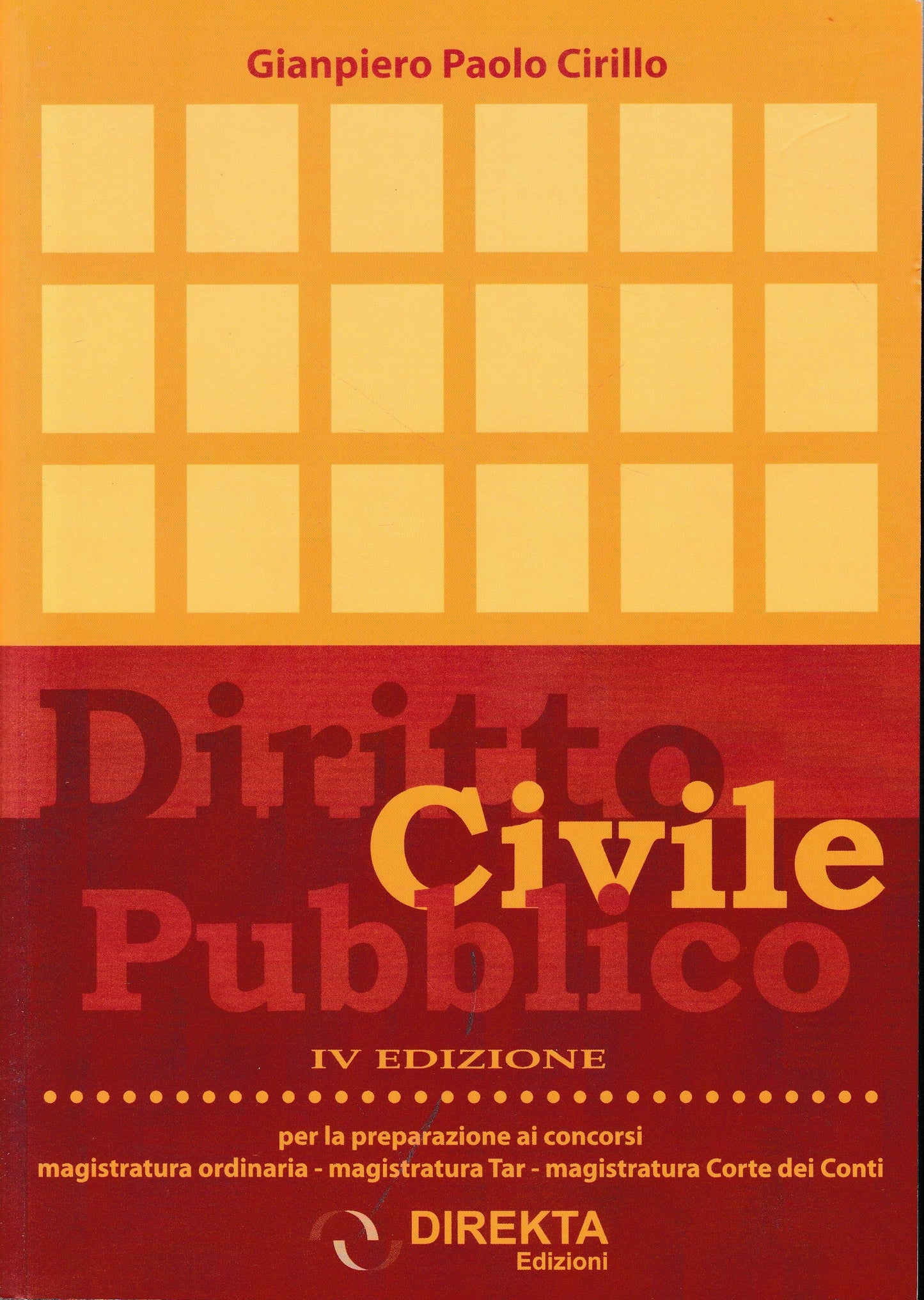 Diritto civile pubblico - copertina