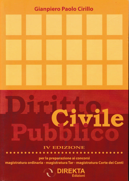 Diritto civile pubblico - copertina