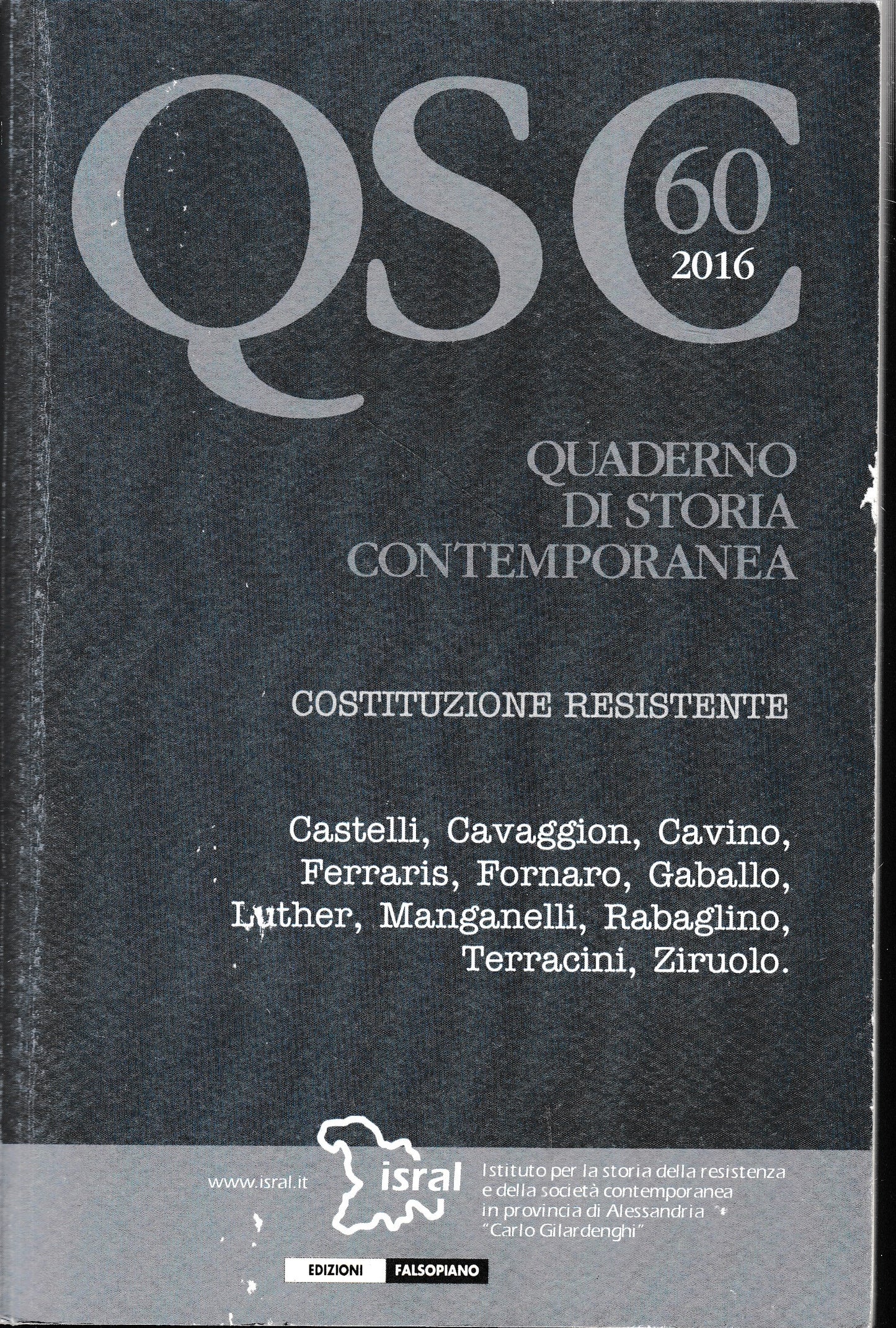 Costituzione resistente - copertina