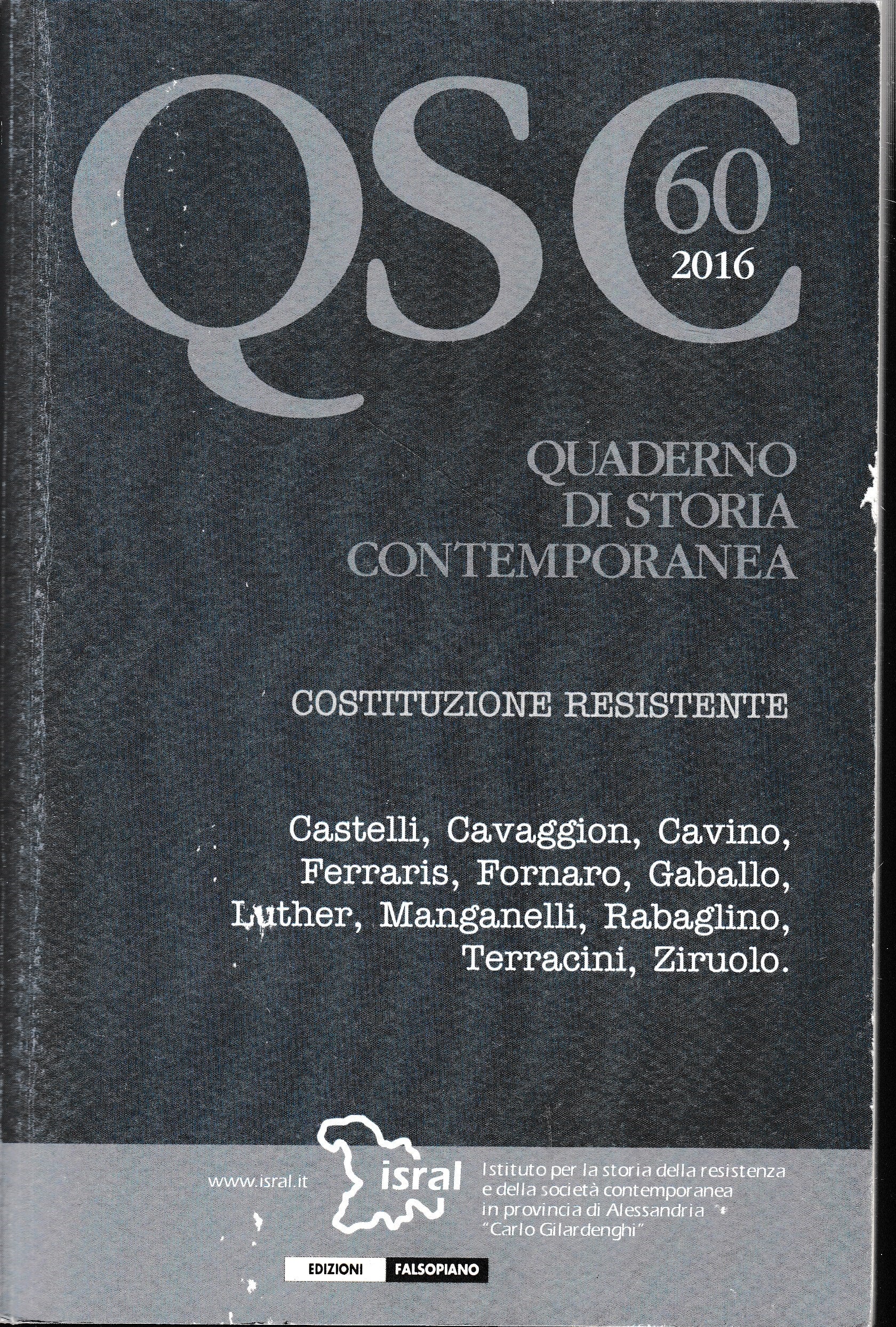 Costituzione resistente - copertina