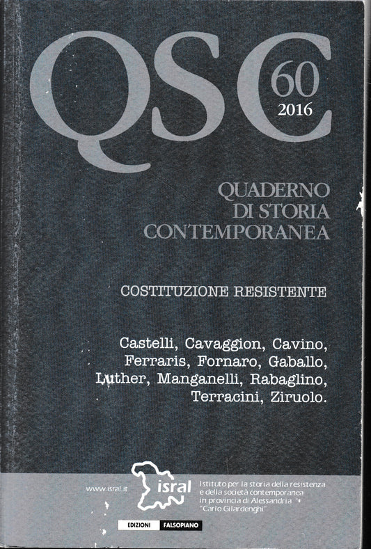 Costituzione resistente - copertina