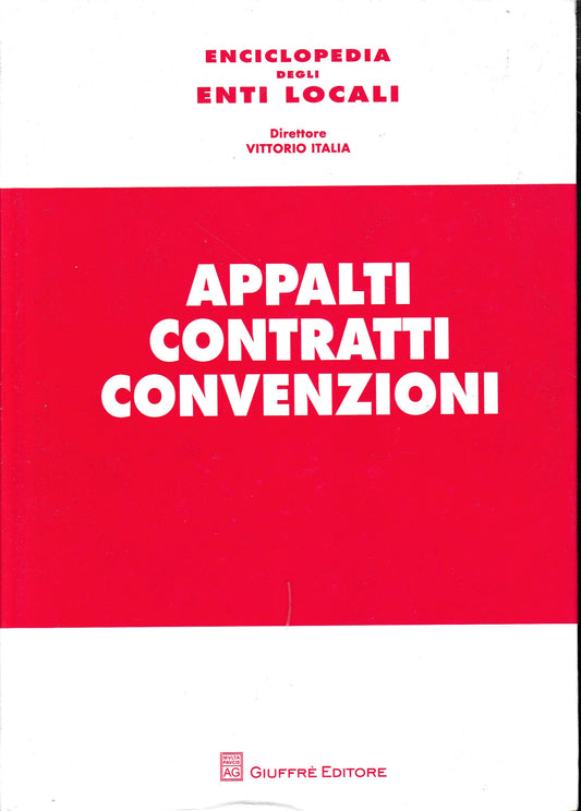 Appalti, contratti, convenzioni - copertina