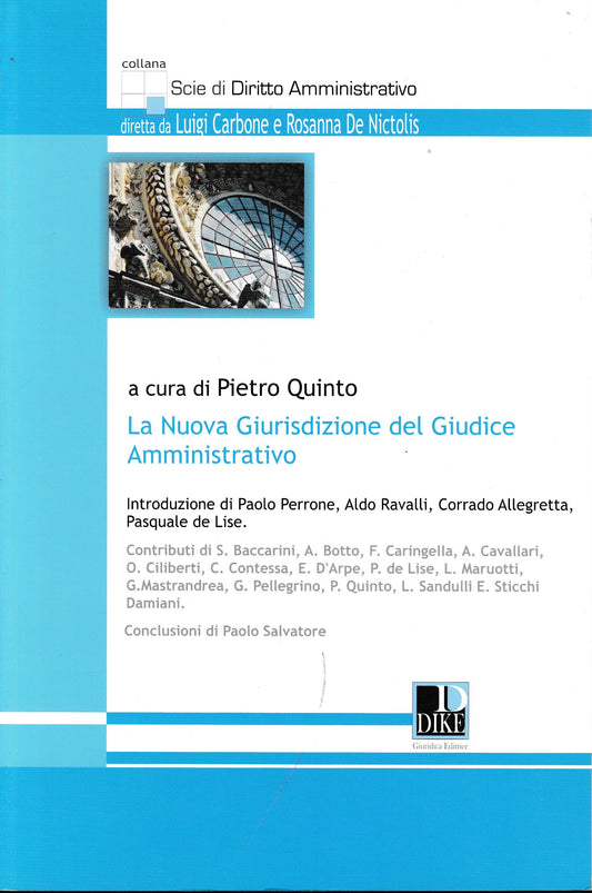 La nuova giurisdizione del giudice amministrativo - copertina