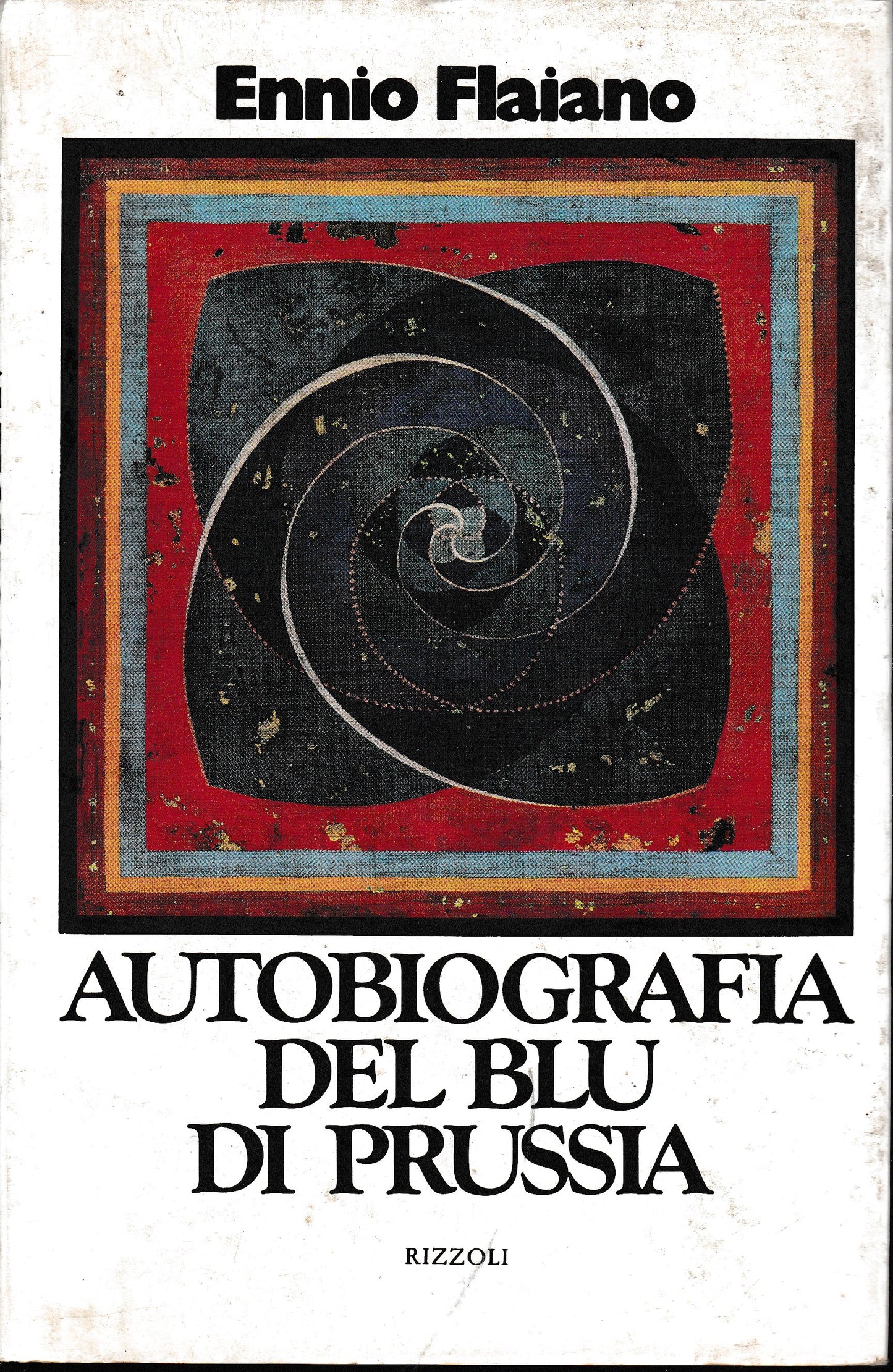 Autobiografia del blu di Prussia - copertina