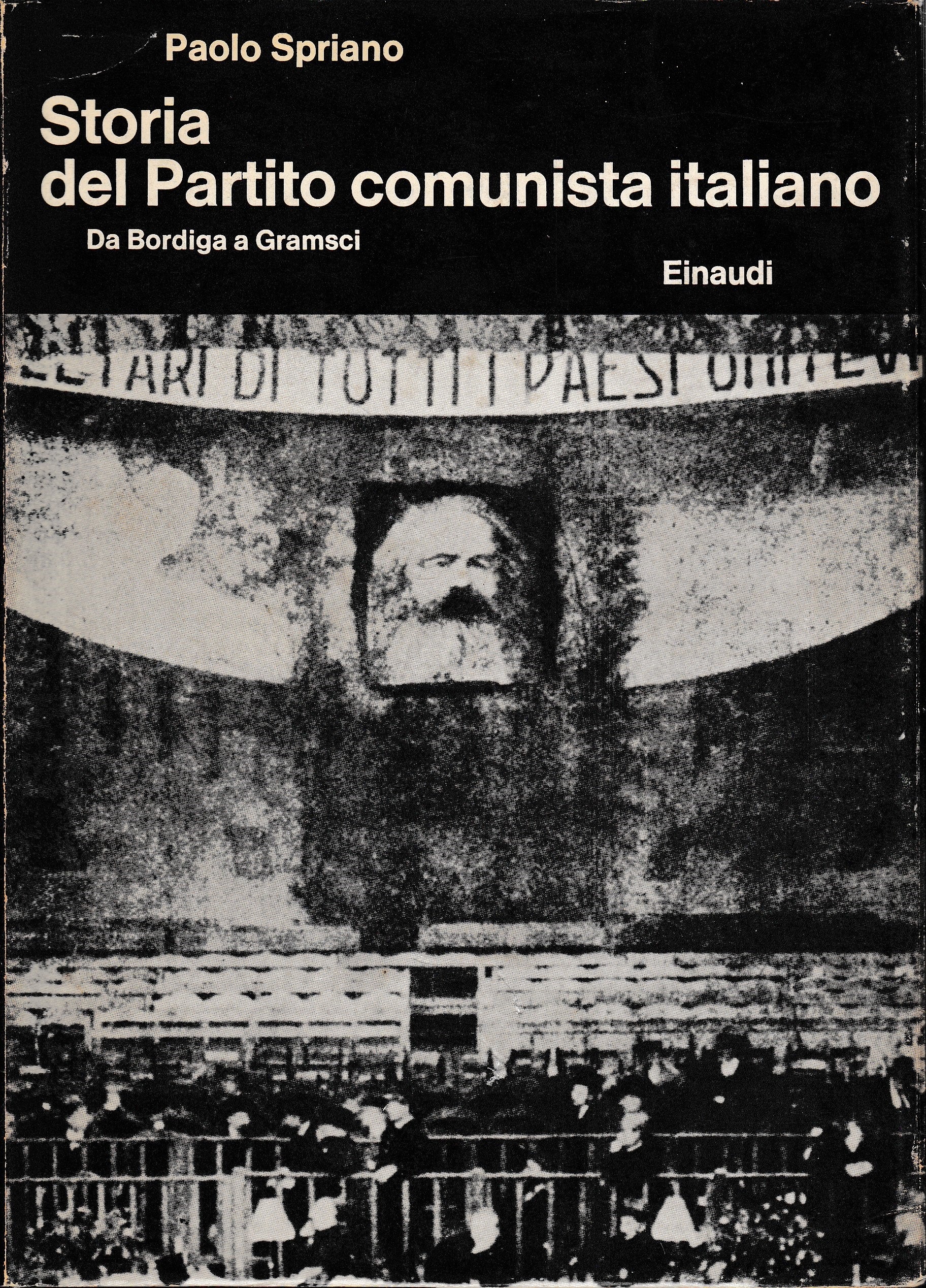 Storia del Partito comunista italiano. Da Bordiga a Gramsci - copertina