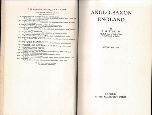 Anglo-Saxon England - copertina