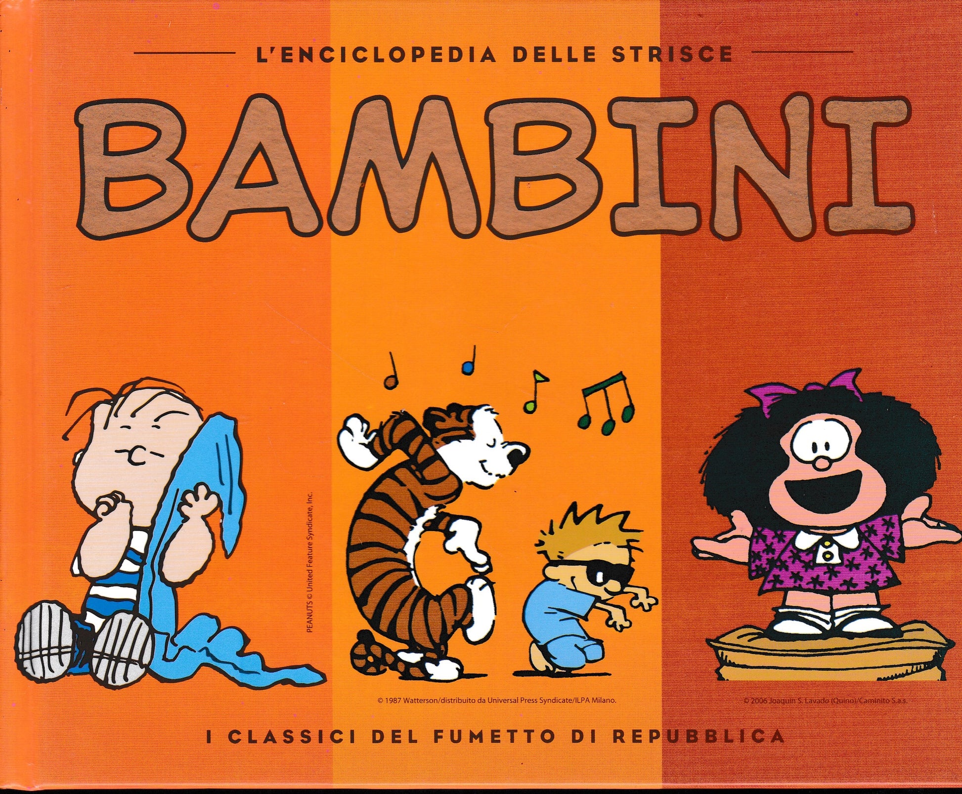 L'enciclopedia delle strisce. Bambini - copertina