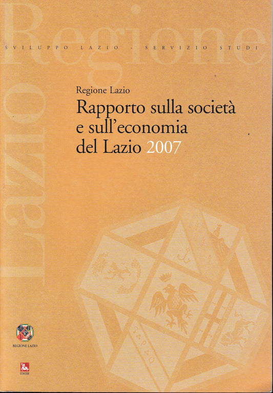 Rapporto sulla società e sull'economia del Lazio 2007 - copertina
