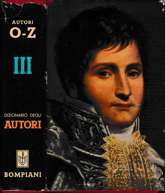 Dizionario Letterario Bompiani. Autori, vol. III° O-Z - copertina