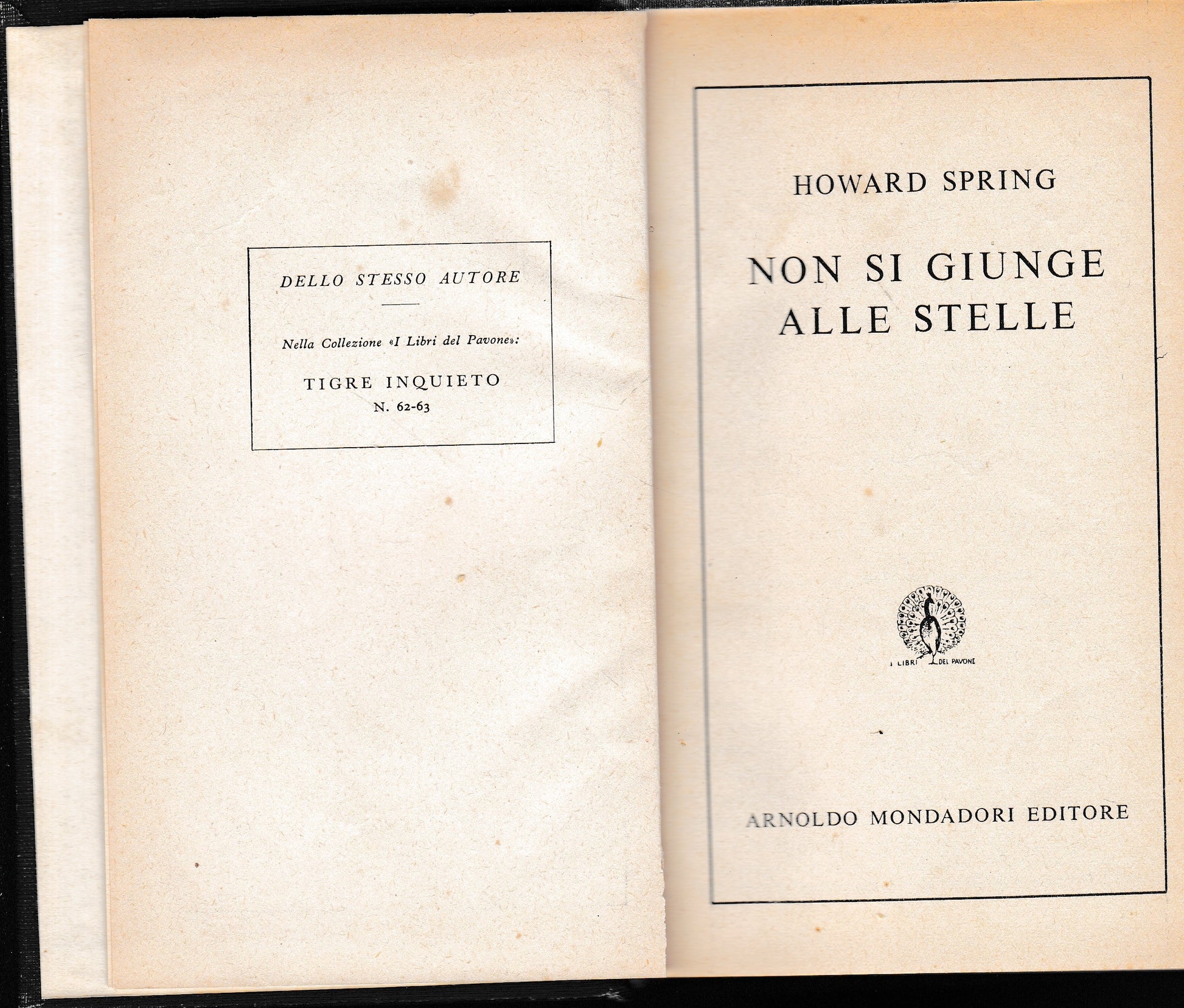 Non si giunge alle stelle - copertina