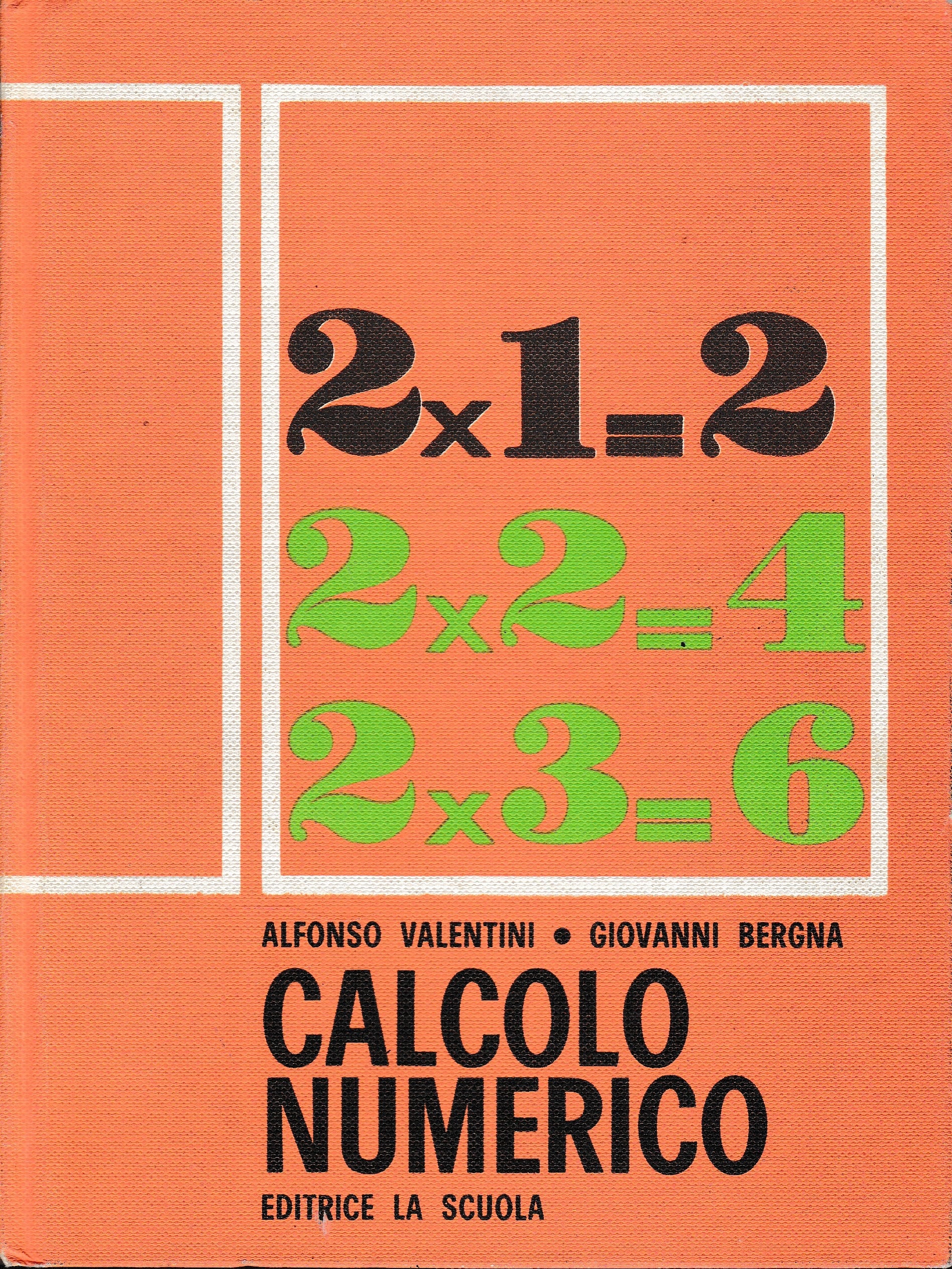 Calcolo numerico - copertina