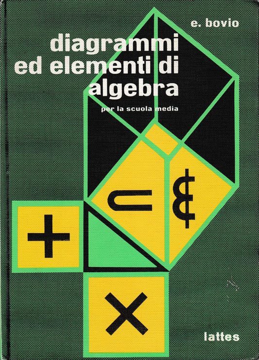 Diagrammi ed elementi di algebra - copertina