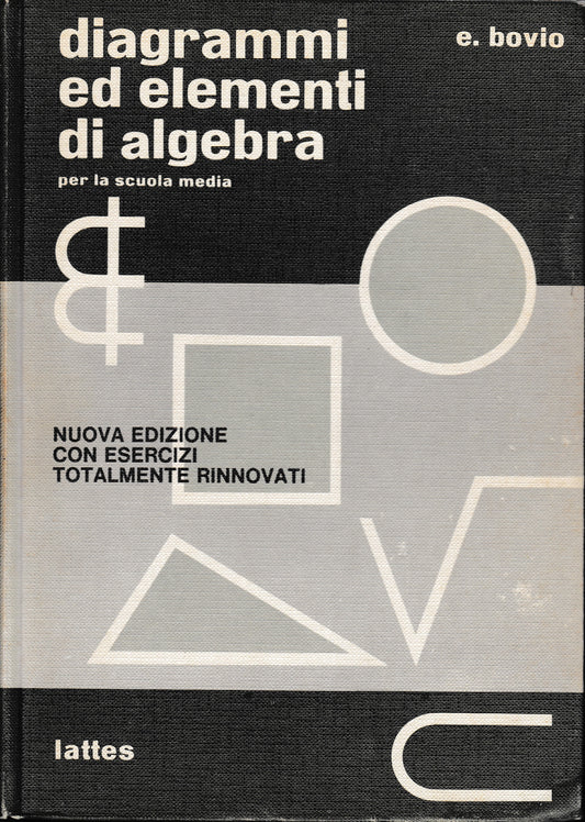 Diagrammi ed elementi di algebra - copertina